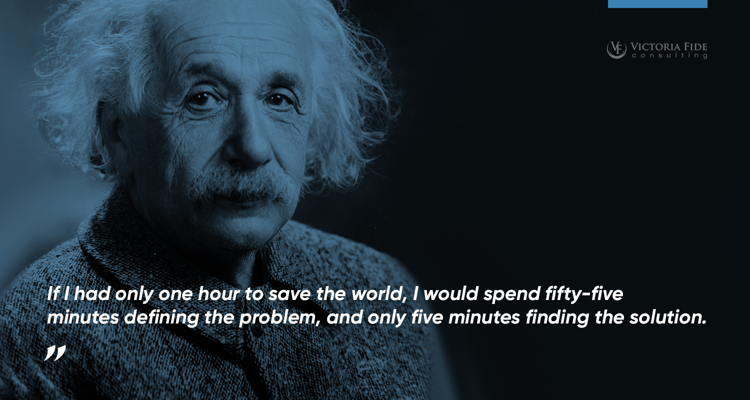 Einstein's Sage Advice: The Key to Digital Transformation Begins with Defining the Problem